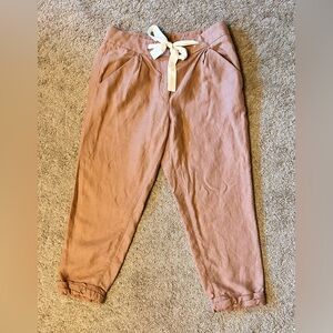 Aritzia Wilfred linen blend cropped pant. Size 0. Never worn.